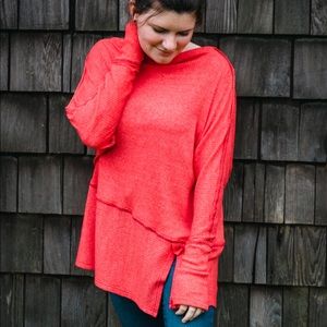 Free People Londontown Oversized Top